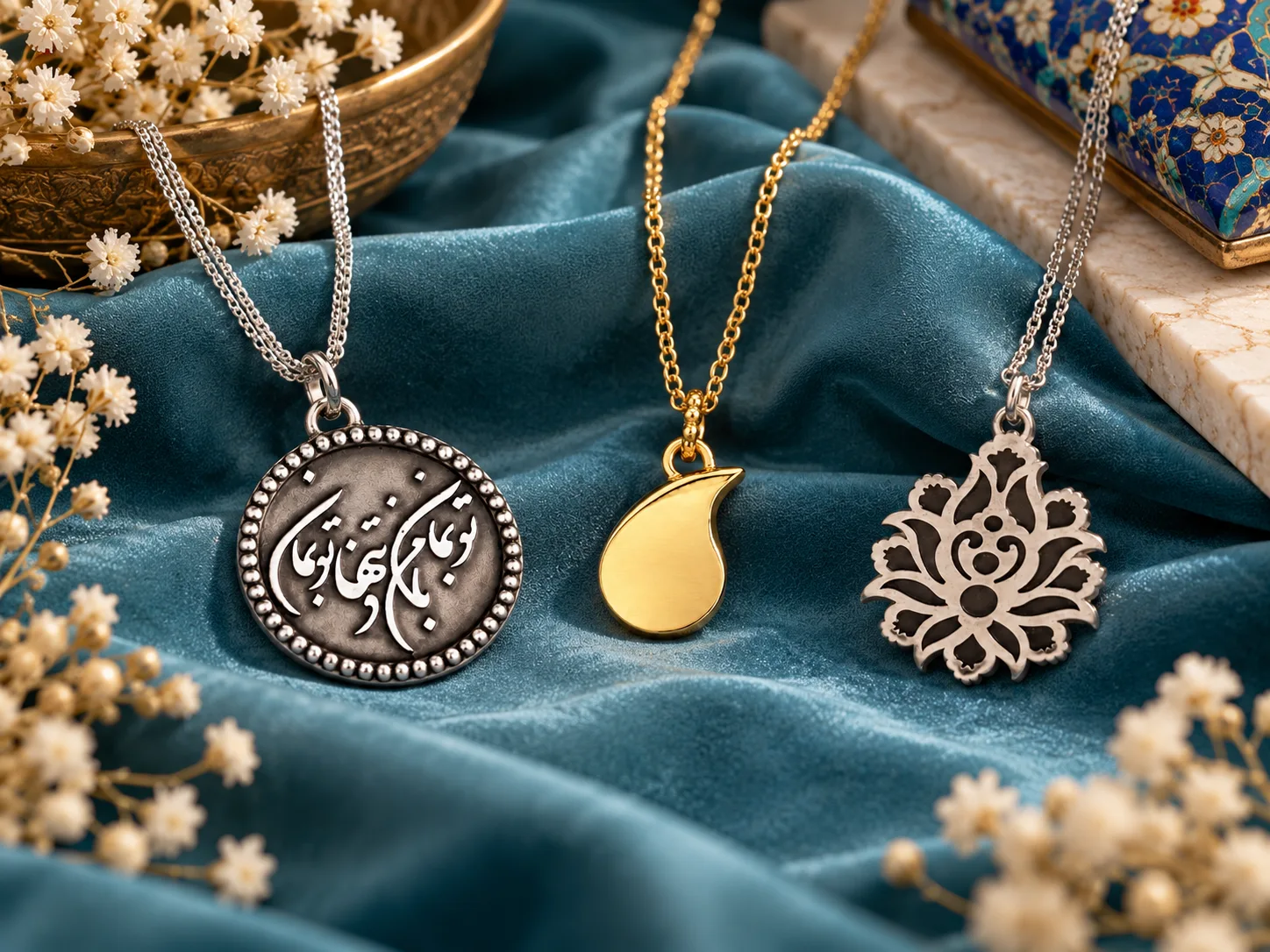 banner necklace