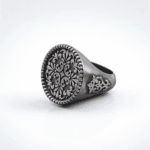 Persian Motif Signet Ring