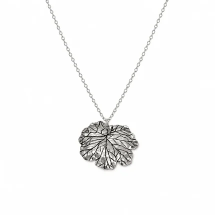 Geranium Leaf Pendant 1