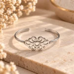 Persian Motif Cuff Bracelet - Image 2