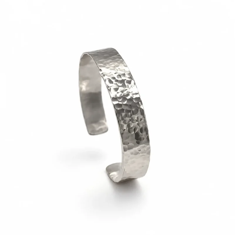 Hammered Cuff Bracelet 1