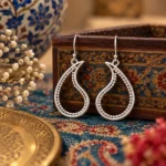 Paisley Drop Earrings - Image 2