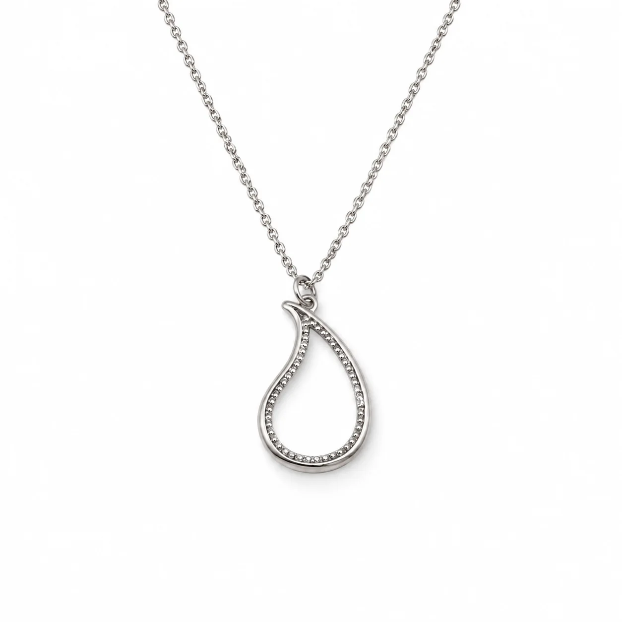 p w Paisley Milgrain Pendant 1