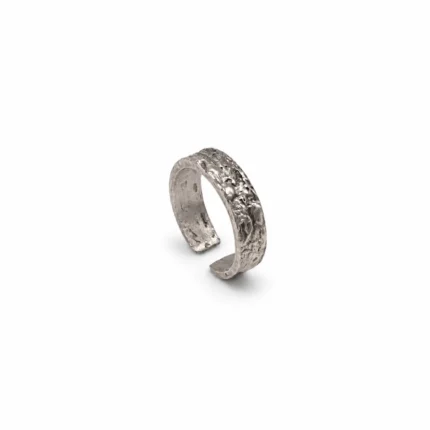 Organic Texture Open Ring 2