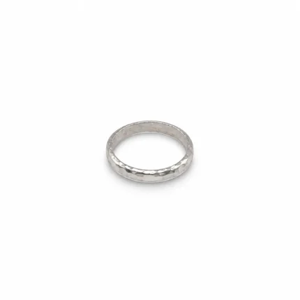 Hammered Stacking Ring 1