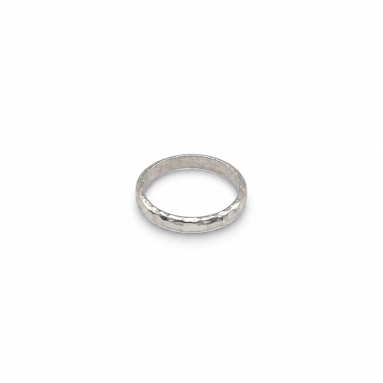 st r Hammered Stacking Ring 1