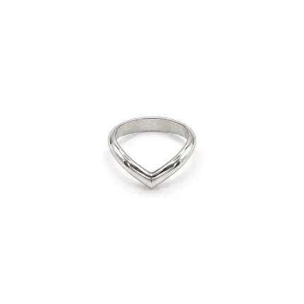 Chevron Stacking Ring 1
