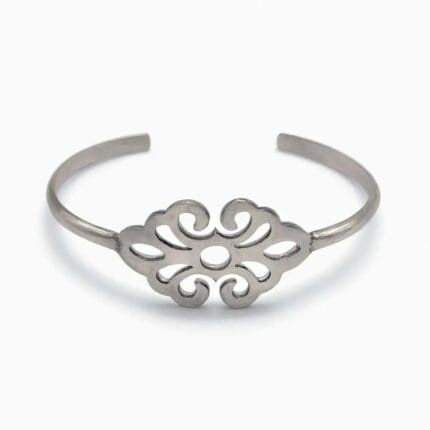 Persian Motif Cuff Bracelet