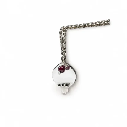 Pomegranate with Red Garnet Stones 1