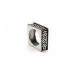 Square Shaped Persian Motif Ring 1