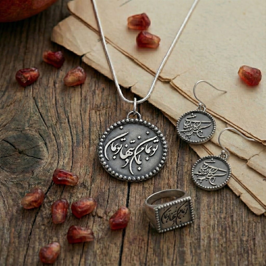 Modern Persian jewellery designs for women