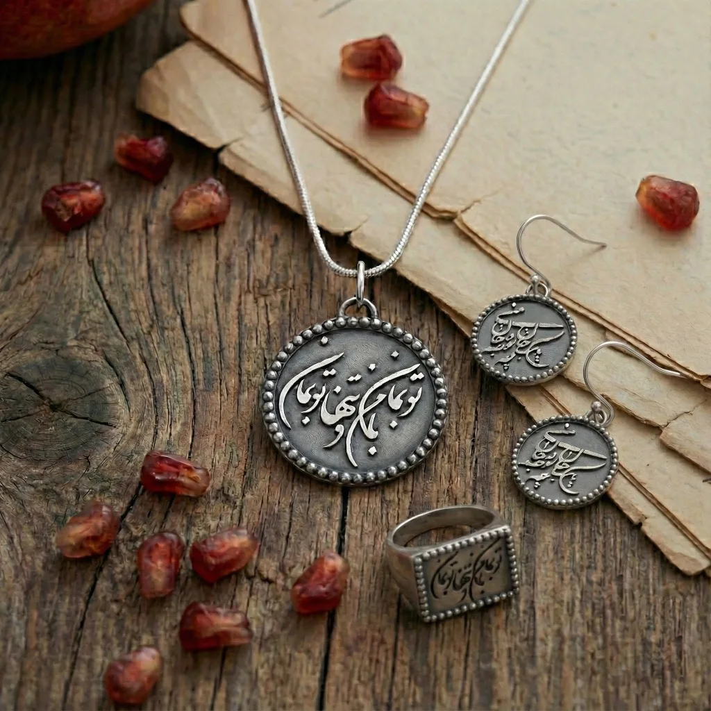 Modern Persian jewellery designs for women