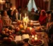 Persian family gathering to celebrate Yalda Night with pomegranates and poetry